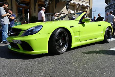 Mercedes SL 65 - Carspotting - GP Monaco 2016