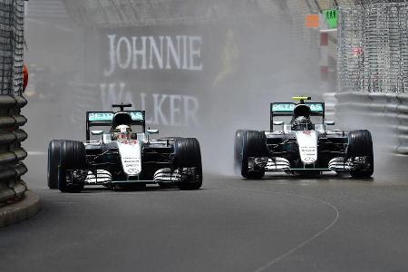 Rosberg & Hamilton - GP Monaco 2016