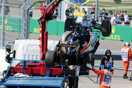 Nico Hlkenberg - Force India - Formel 1 - GP Russland - 1. Mai 2016