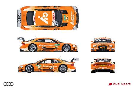 04/2016 Audi RS 5 DTM 2016 Audi DTM Rennwagen