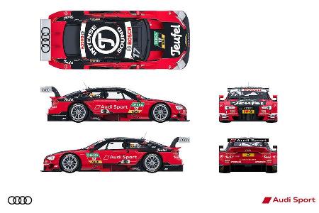 04/2016 Audi RS 5 DTM 2016 Audi DTM Rennwagen