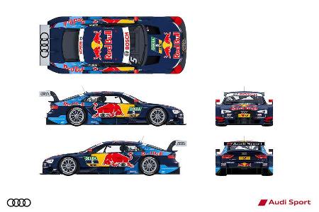 04/2016 Audi RS 5 DTM 2016 Audi DTM Rennwagen