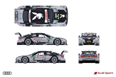 04/2016 Audi RS 5 DTM 2016 Audi DTM Rennwagen