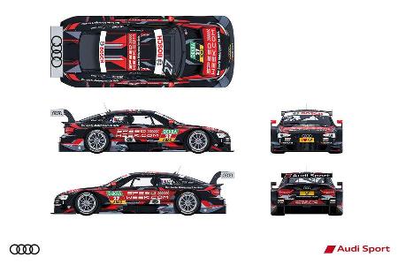 04/2016 Audi RS 5 DTM 2016 Audi DTM Rennwagen