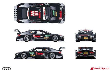 04/2016 Audi RS 5 DTM 2016 Audi DTM Rennwagen