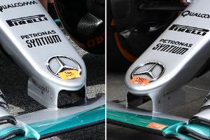 Technik-Updates GP Spanien 2016