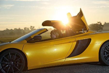 McLaren MP4-12C Spider, Seitenansicht