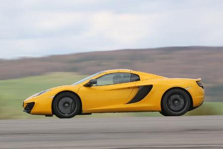 McLaren MP4-12C Spider, Seitenansicht