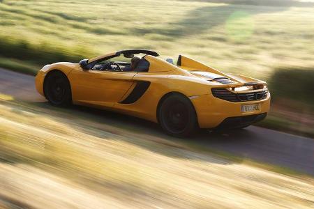 McLaren MP4-12C Spider, Seitenansicht