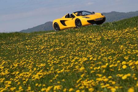 McLaren MP4-12C Spider, Frontansicht