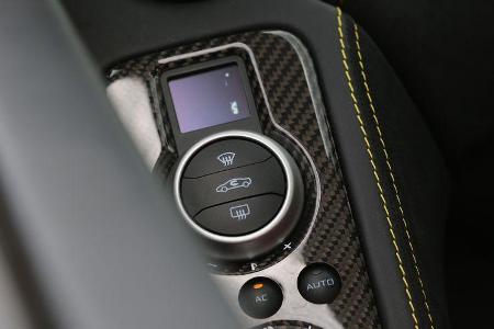 McLaren MP4-12C Spider, Bedienelement