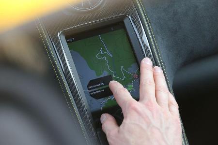 McLaren MP4-12C Spider, Navi, Touchscreen