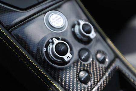 McLaren MP4-12C Spider, Bedienelemente