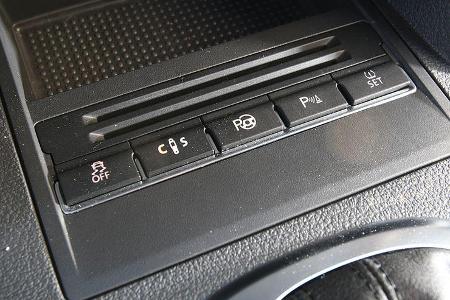 VW Touran 1.4 TSI, Mittelkonsole