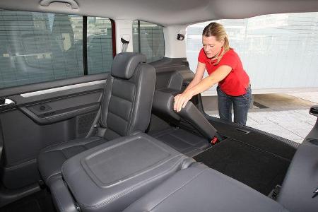 VW Touran 1.4 TSI Rückbank