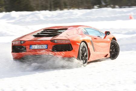 Lamborghini Aventador, Heck