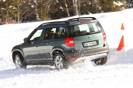 Skoda Yeti, Seitenansicht