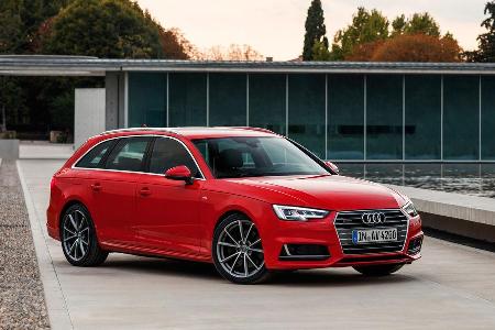 Audi A4, Seitenansicht Audi A4, Seitenansicht