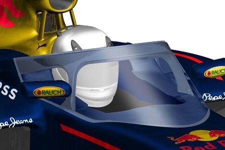 Red Bull - Cockpitschutz - Concept - 2016