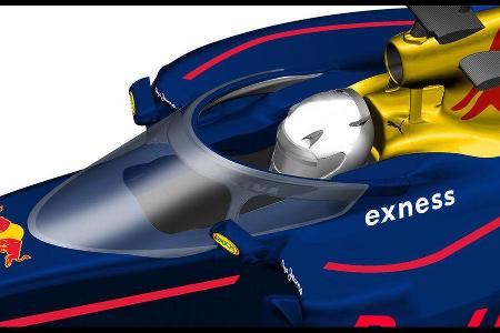 Red Bull - Cockpitschutz - Concept - 2016
