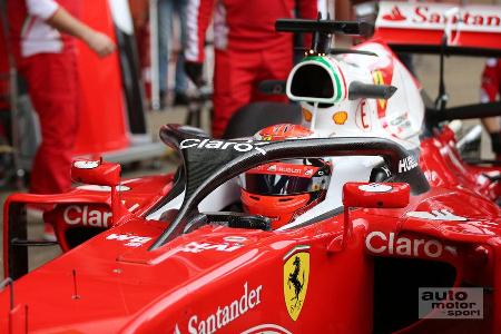 Ferrari - Halo - Cockpit-Schutz - Barcelona-Test - Formel 1