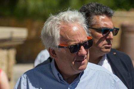 Charlie Whiting & Hermann Tilke - Inspektion - Baku Street Circuit 2016