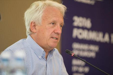Charlie Whiting & Hermann Tilke - Inspektion - Baku Street Circuit 2016