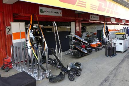 Force India - GP Spanien - Circuit de Barcelona-Catalunya - Mittwoch - 11. Mai 2016