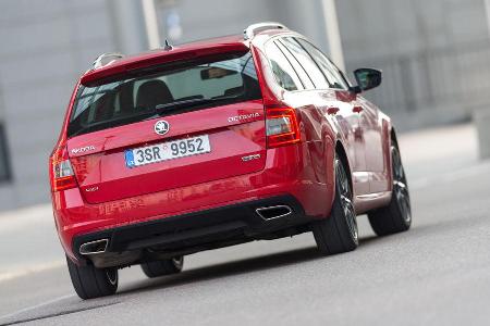 Skoda Octavia Combi RS 2.0 TDI 4x4, Heckansicht