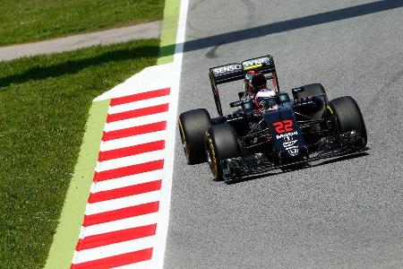 Jenson Button - McLaren - GP Spanien 2016 - Qualifying - Samstag - 14.5.2016