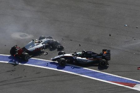 Esteban Gutierrez - Nico Hülkenberg - Formel 1 - GP Russland - 1. Mai 2016