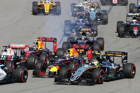 Start - Formel 1 - GP Russland - 1. Mai 2016