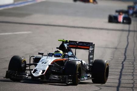 Sergio Perez - Formel 1 - GP Russland - 1. Mai 2016