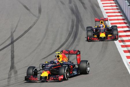 Red Bull - Formel 1 - GP Russland - 1. Mai 2016