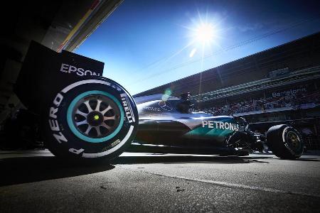 Mercedes - Formel 1 - GP Spanien 2016