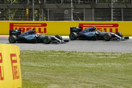 Nico Rosberg & Lewis Hamilton- GP Spanien 2016 Nico Rosberg & Lewis Hamilton- GP Spanien 2016