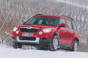 Skoda Yeti 1.8 TSI 4x4 Elegance, Frontansicht