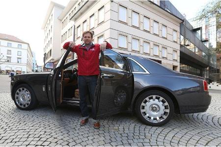 Rolls-Royce Ghost, Seitenansicht