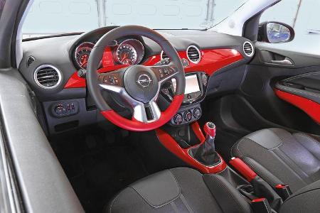 Opel Adam 1.4, Cockpit, Lenkrad