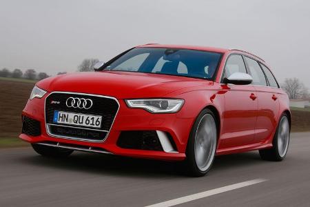 Audi RS6 Avant, Frontansicht