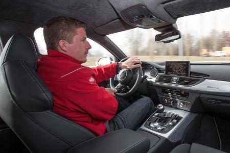 Audi RS6 Avant, Cockpit, Lenkrad