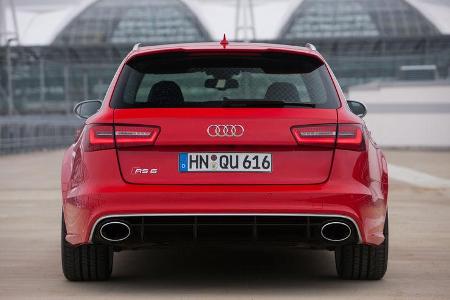 Audi RS6 Avant, Heckansicht