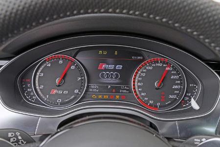 Audi RS6, Rundinstrumente