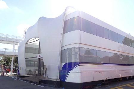 Motorhomes - Formel 1 - GP Spanien - 11. Mai 2017