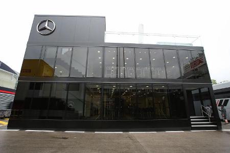 Motorhomes - Formel 1 - GP Spanien - 11. Mai 2017