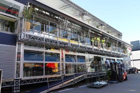 Motorhomes - Formel 1 - GP Spanien - 11. Mai 2017