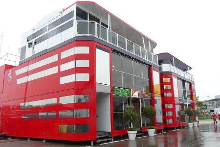 Motorhomes - Formel 1 - GP Spanien - 11. Mai 2017
