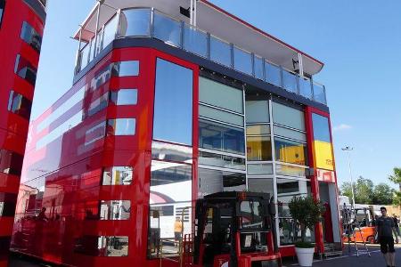 Motorhomes - Formel 1 - GP Spanien - 11. Mai 2017