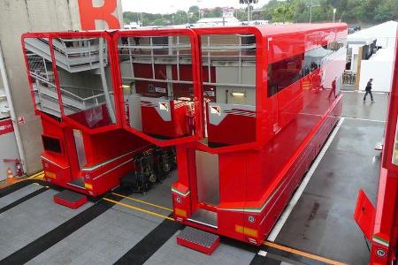 Motorhomes - Formel 1 - GP Spanien - 11. Mai 2017