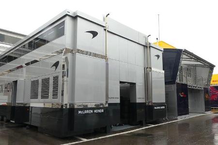 Motorhomes - Formel 1 - GP Spanien - 11. Mai 2017
